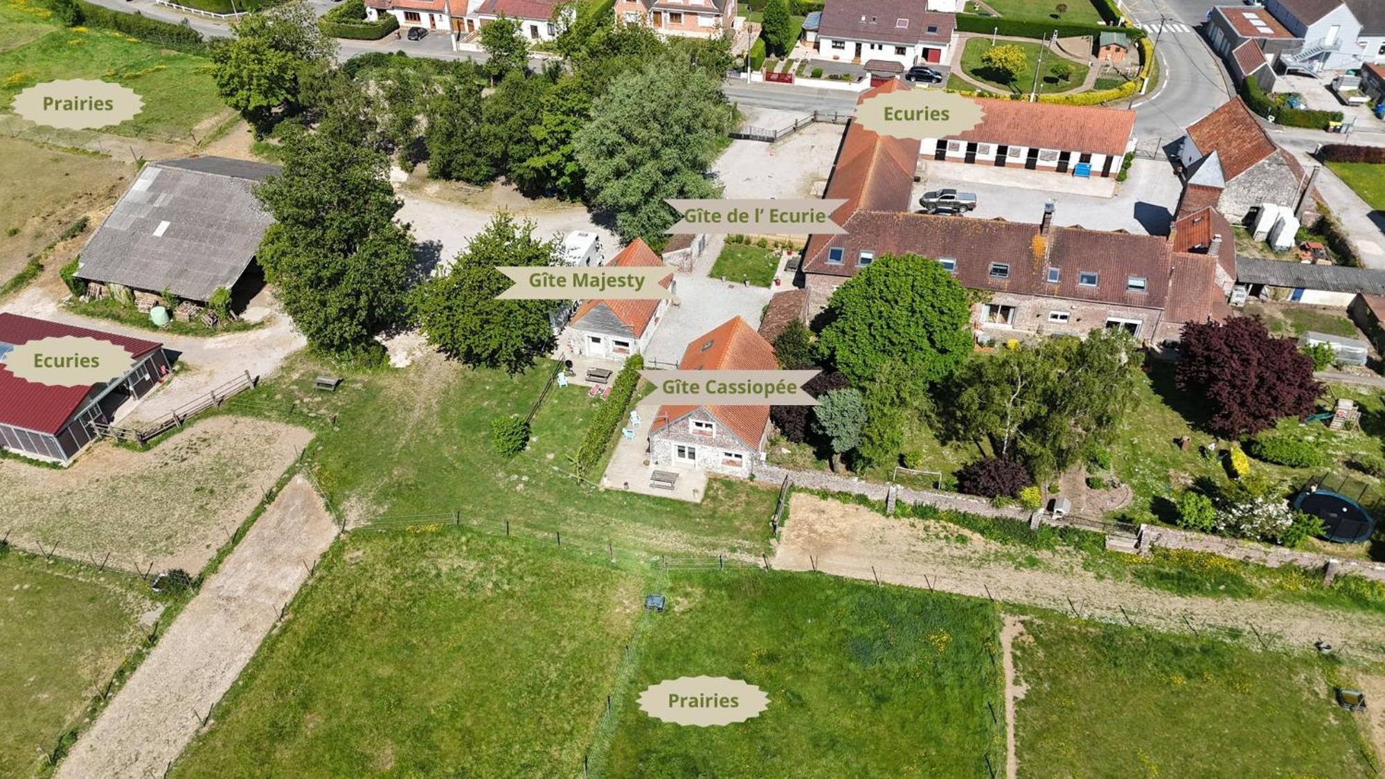 Le Clos De L'Angley Gites Et Ecurie Caffiers Екстер'єр фото